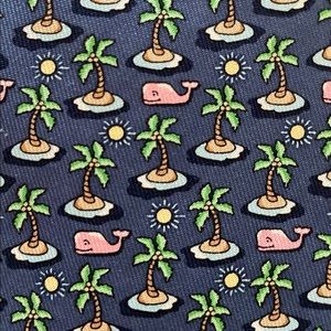 New Vineyard Vine Whale & Palm Tie
